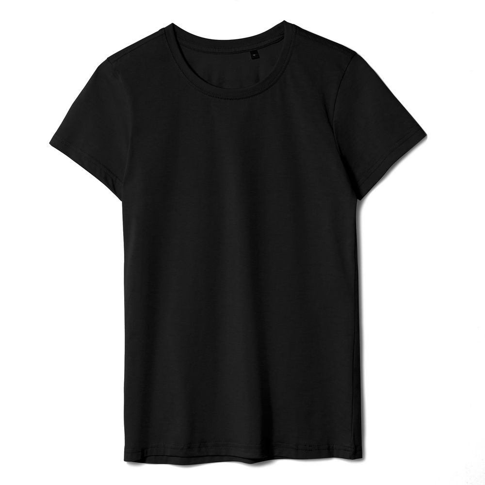 Футболка женская T-bolka Lady, черная-1