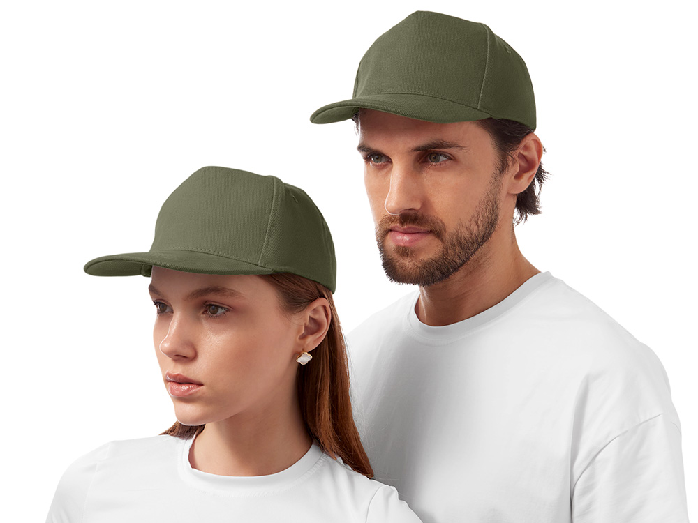 Бейсболка Florida 350 5-панельная, хаки-0