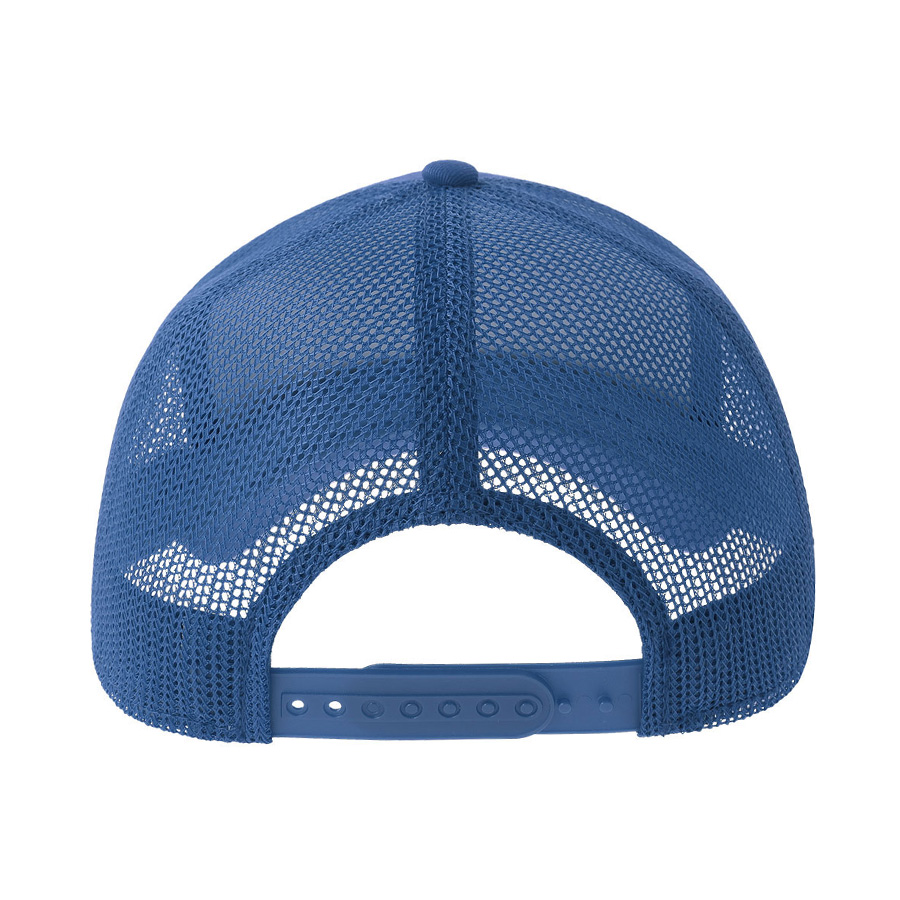 Бейсболка RAPPER COTTON-S, 5 клиньев, пластиковая застёжка, синий-1