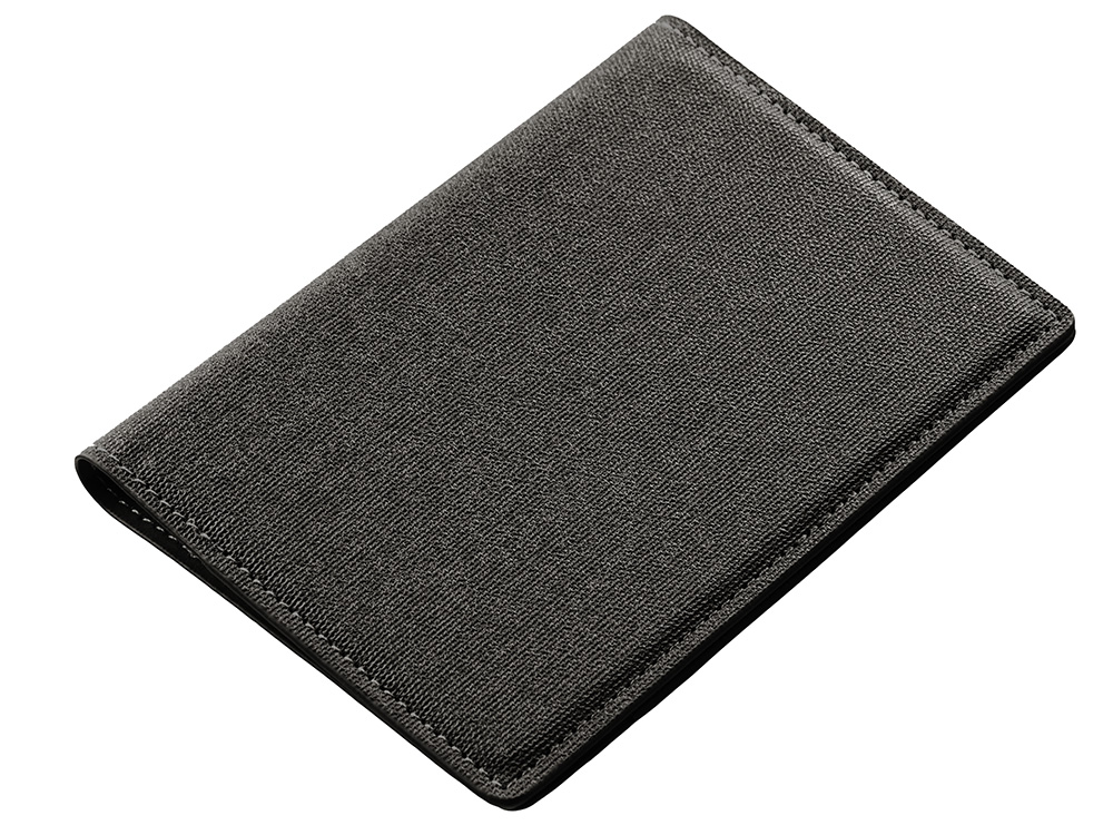 Подарочный набор Consul: обложка для паспорта и картхолдер, серый-6