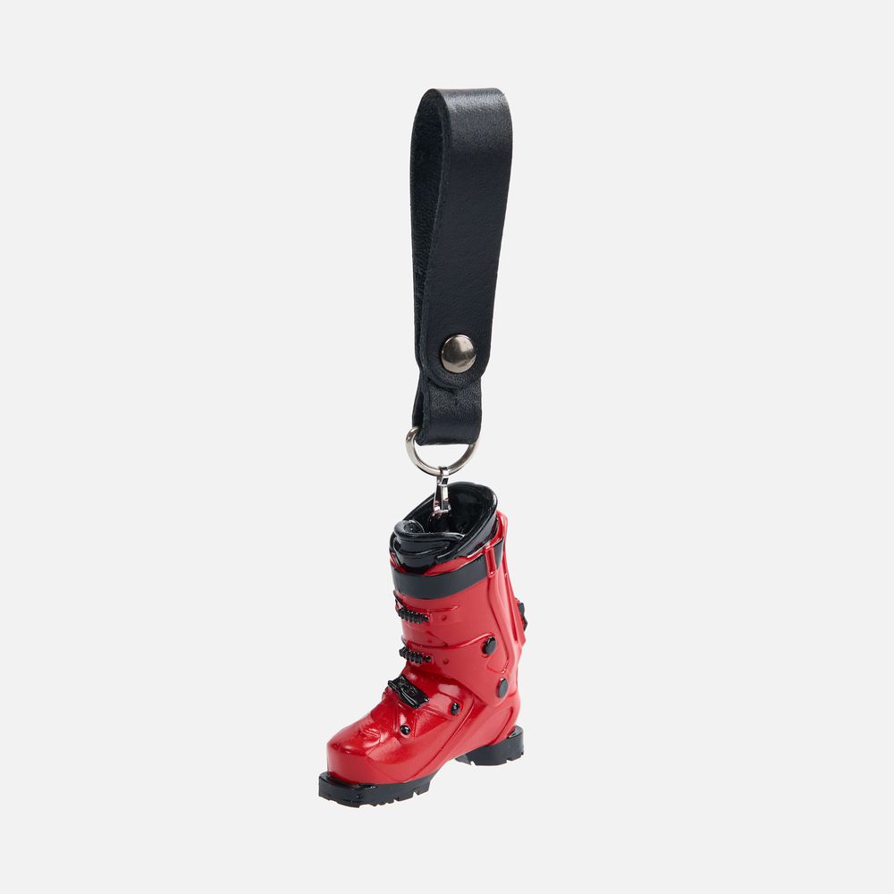 Брелок «Горнолыжный ботинок», красный-1