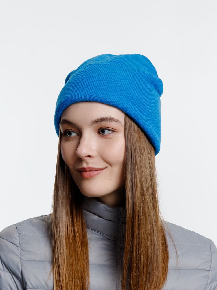 Шапка Urban Flow, ярко-голубая-3