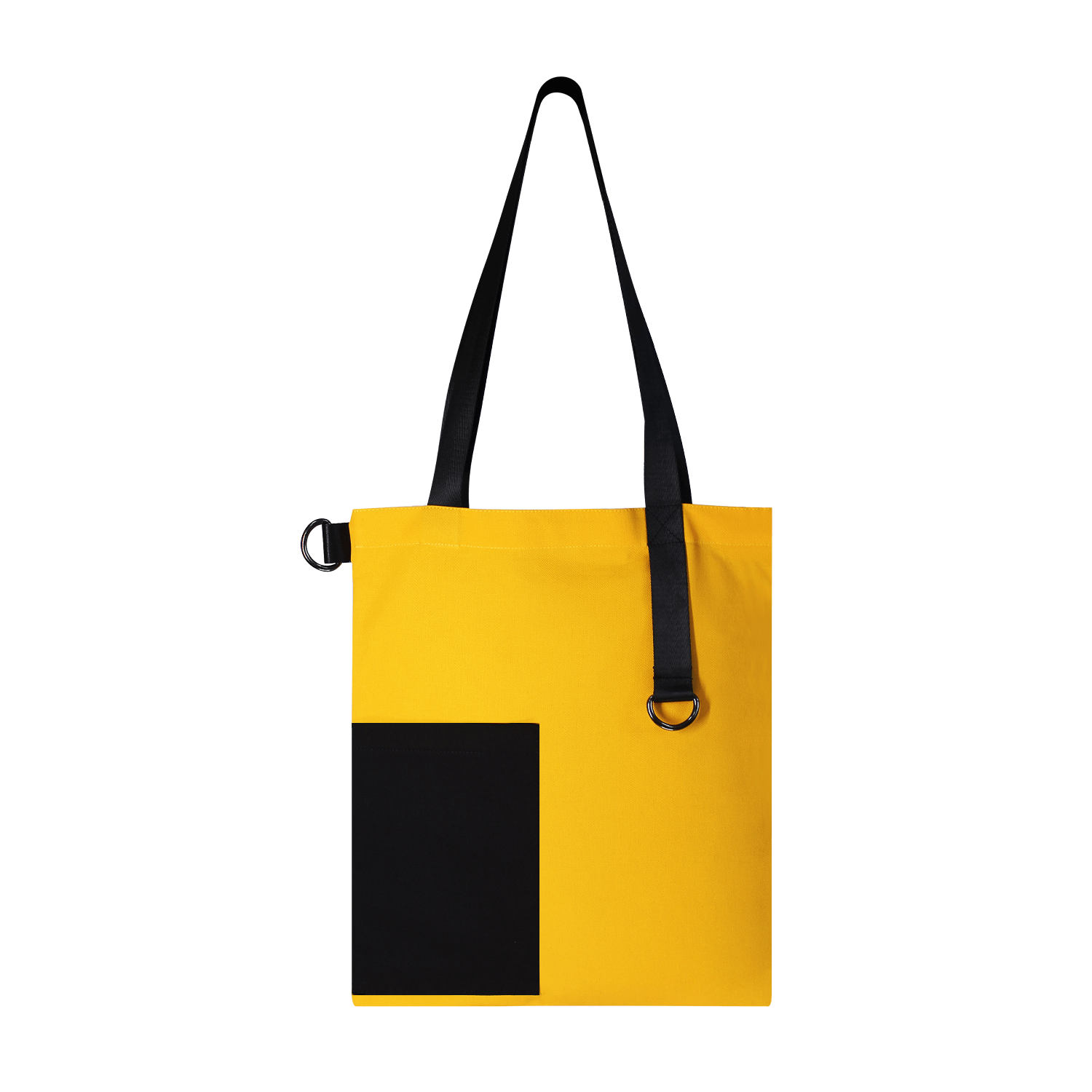 Шоппер Superbag Color (жёлтый с чёрным)-1