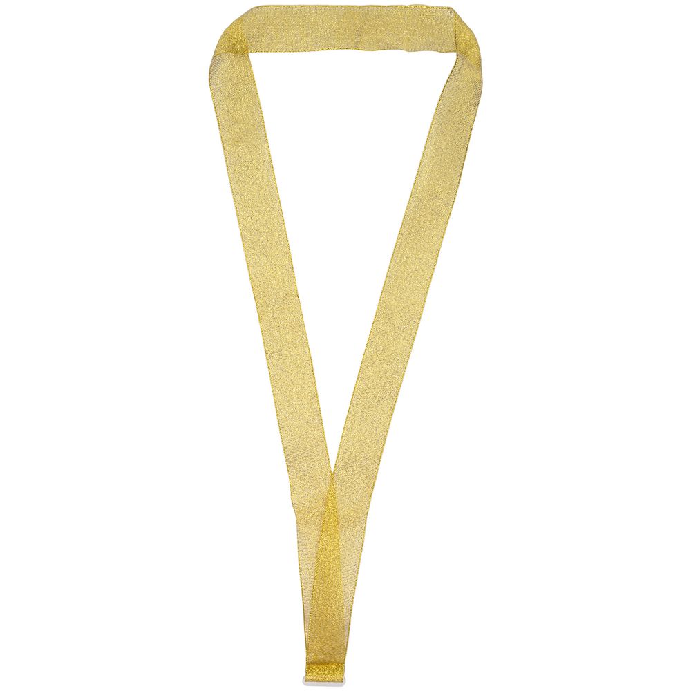 Лента для медали с пряжкой Ribbon, золотистая-1