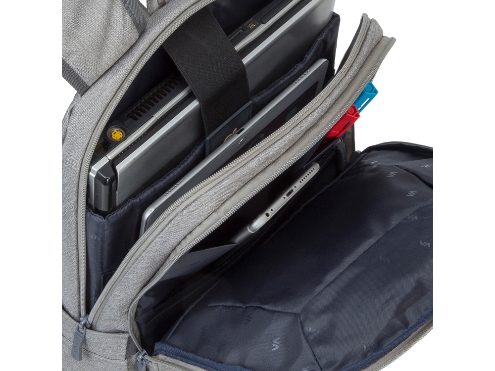RIVACASE 7760 grey ECO рюкзак для ноутбука 15.6-16