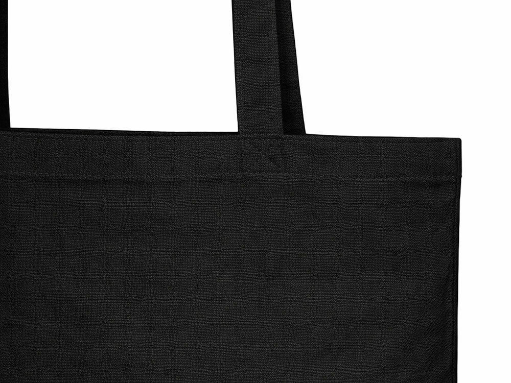 Сумка Твил из хлопка, 210 г/м2, черный-2