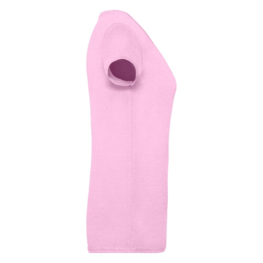 Футболка женская LADY FIT V-NECK T 210, розовый-2