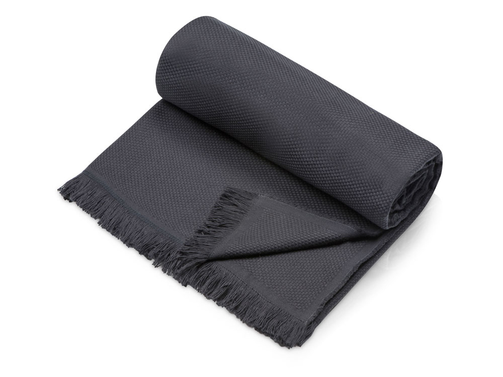 Плед Lina133x180 см., 100% хлопок, серый-0