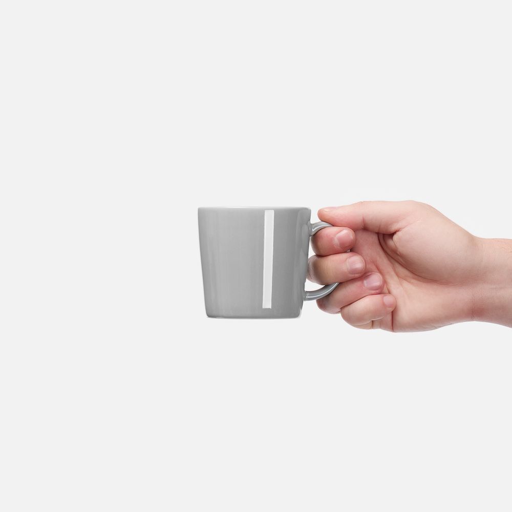 Кружка Valotti Medio, серая-3