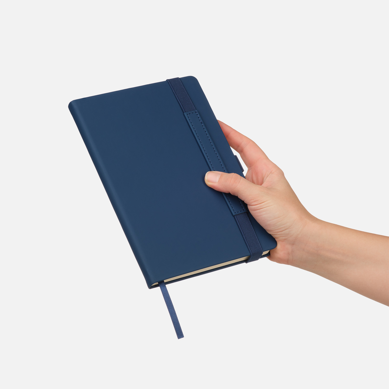 Ежедневник Alpha недатированный, синий/голубой-11