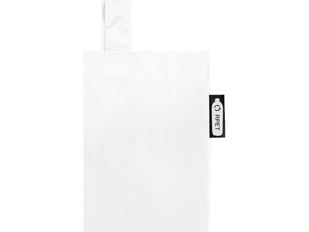 Эко-сумка Sai из переработанных пластиковых бутылок, белый-3