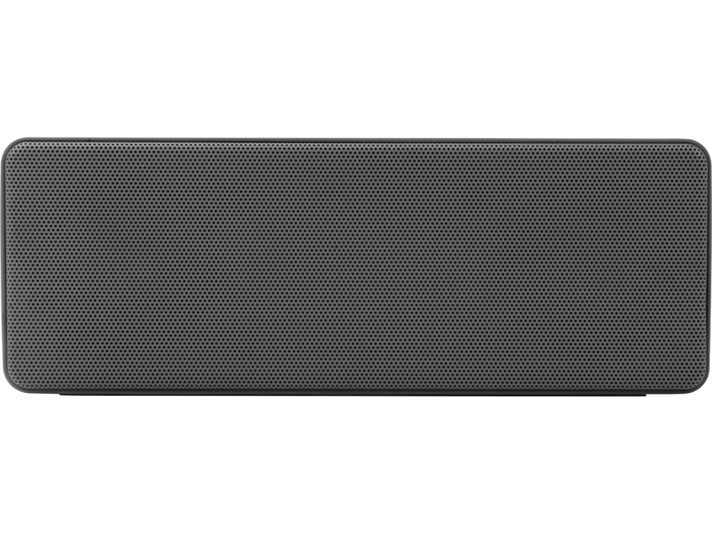 Портативная колонка Bar со стереодинамиками soft touch, серый-2