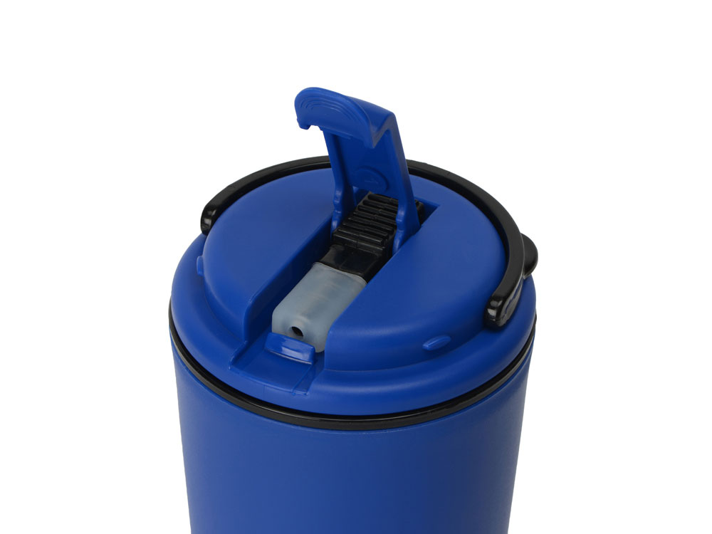 Стакан-тамблер Parma со встроенной трубочкой, 350 мл, цвет синий-3