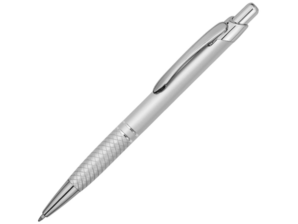 Ручка шариковая Кварц серебристая-0