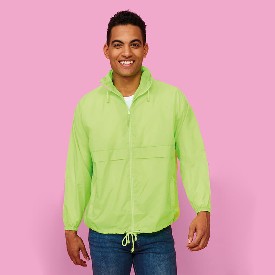 Ветровка водоотталкивающая унисекс SURF, темно-зелёный-3