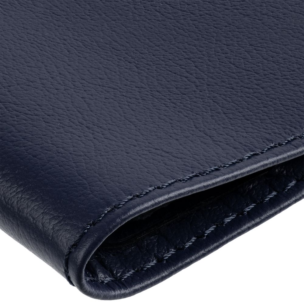 Обложка для паспорта Top, синяя-3