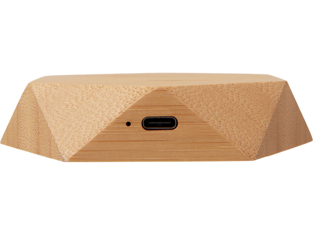 Беспроводное зарядное устройство Gex, 15 Вт, бамбук-6