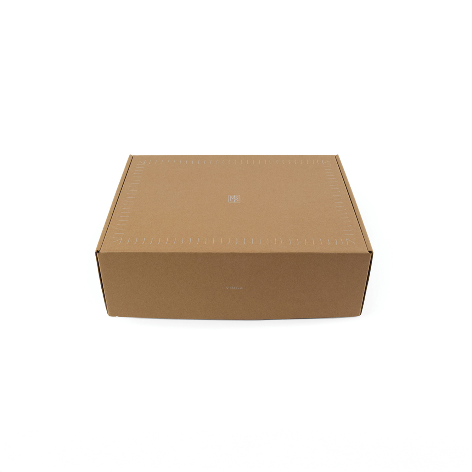 Плед VINGA Moulton из rPET GRS, 320 г/м², 130х170 см-2