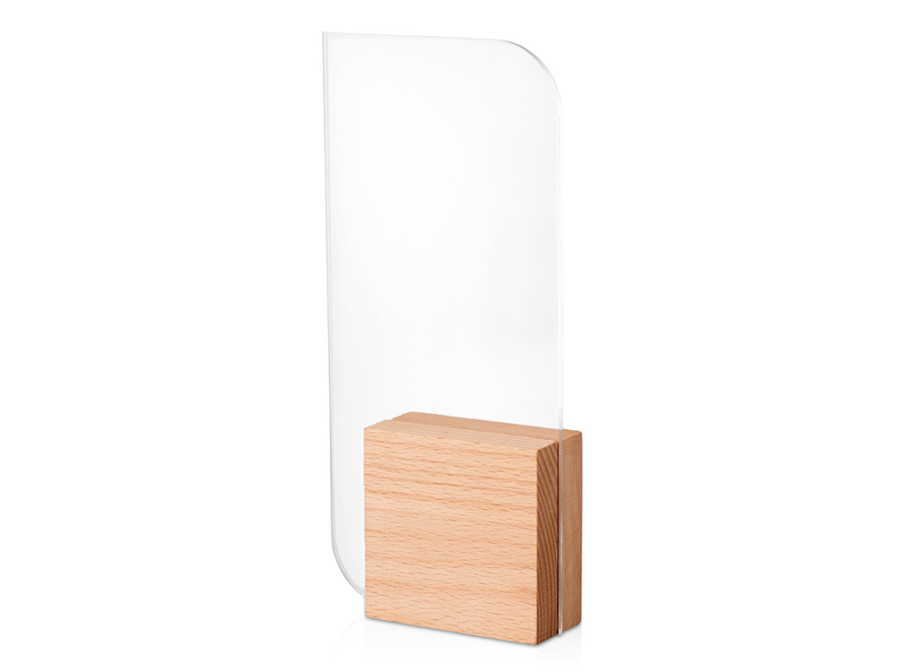 Награда из акрила с деревянным основанием Valor-0