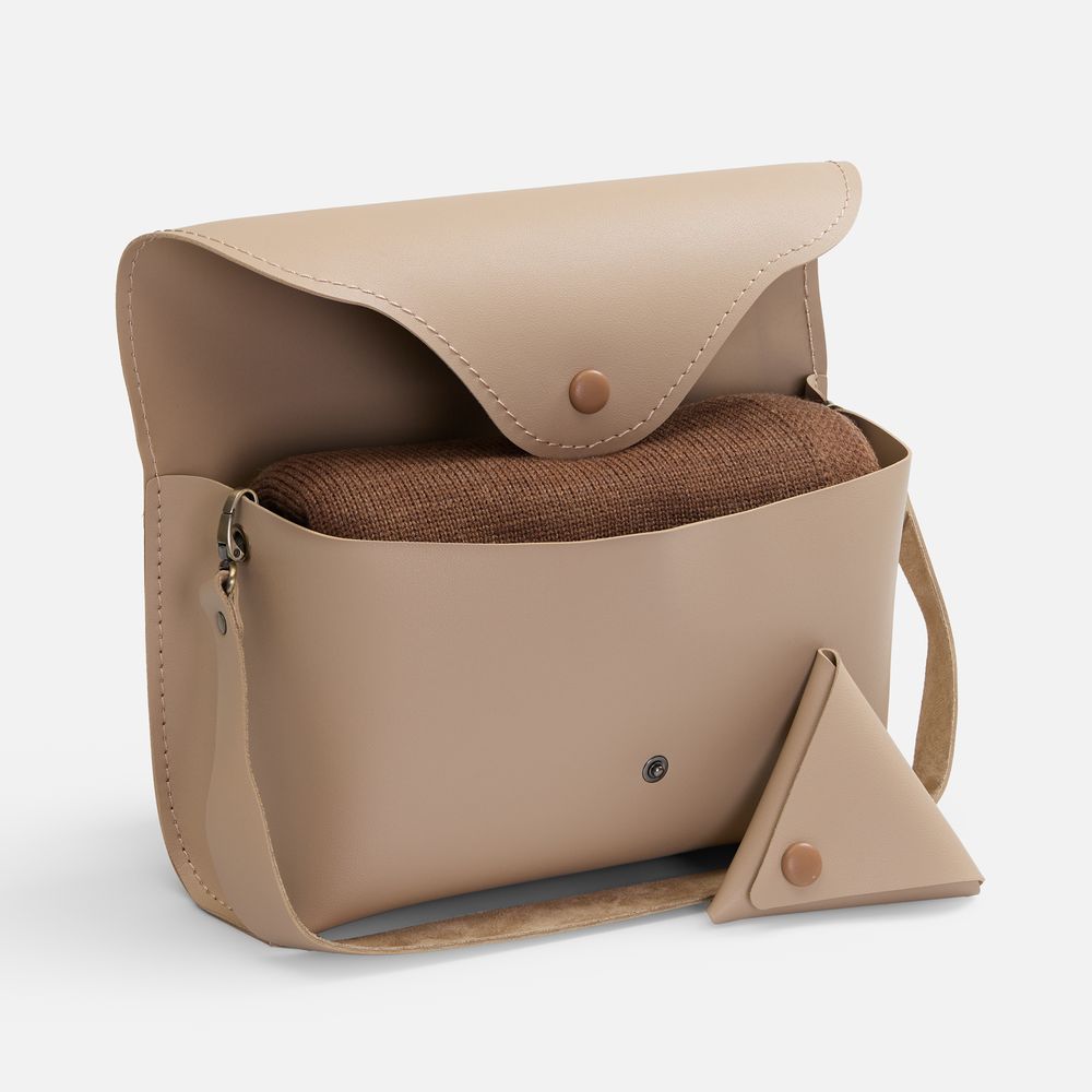 Плед Voyage в кофре, коричневый-0