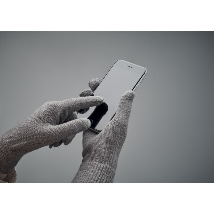 Перчатки, каменный серый-3