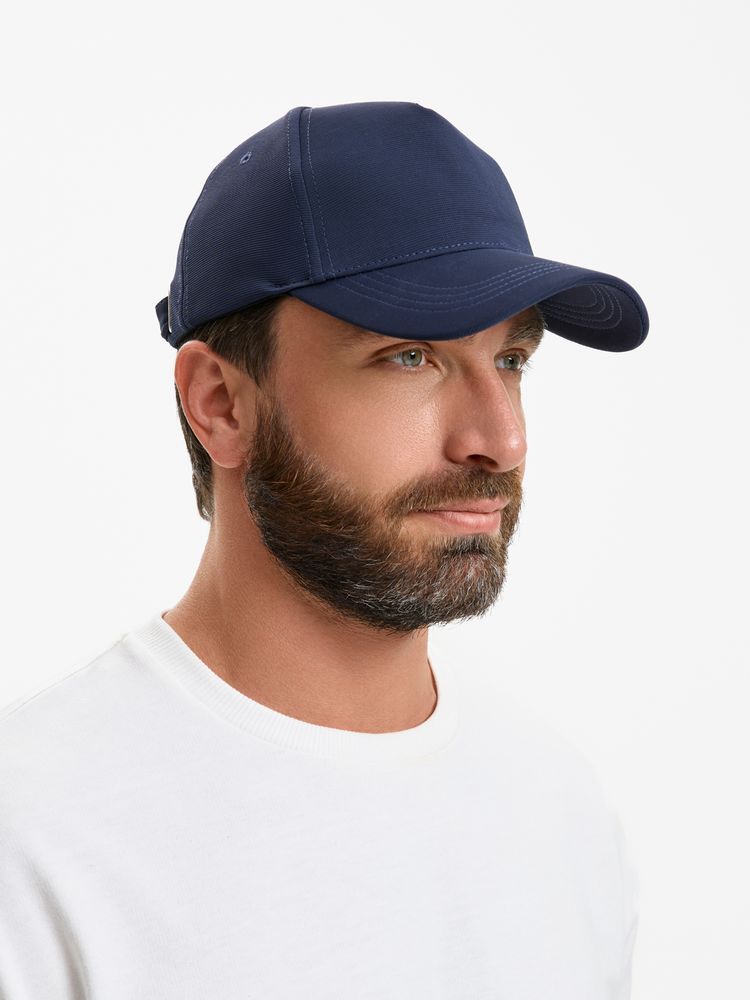 Бейсболка Yonkers, темно-синяя-3