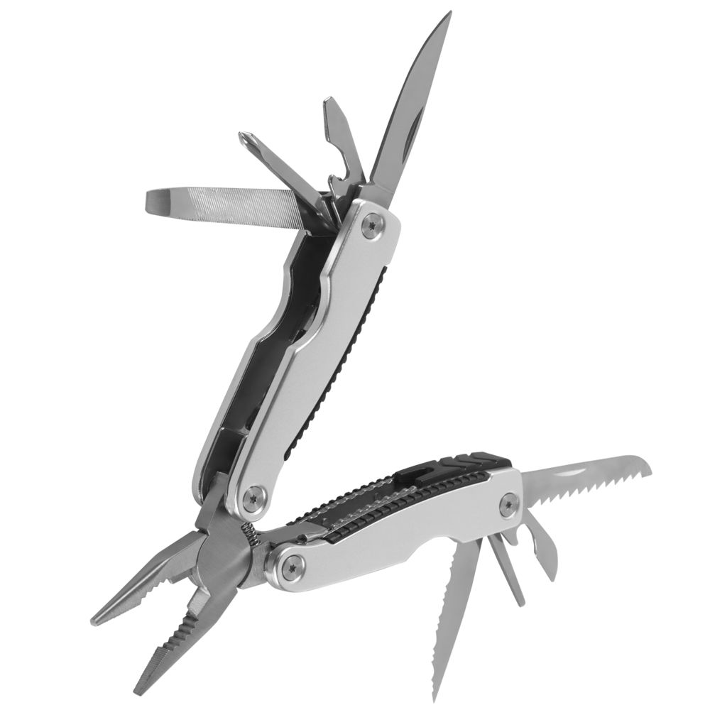 Набор Handmaster: фонарик и мультитул, серебристый-3