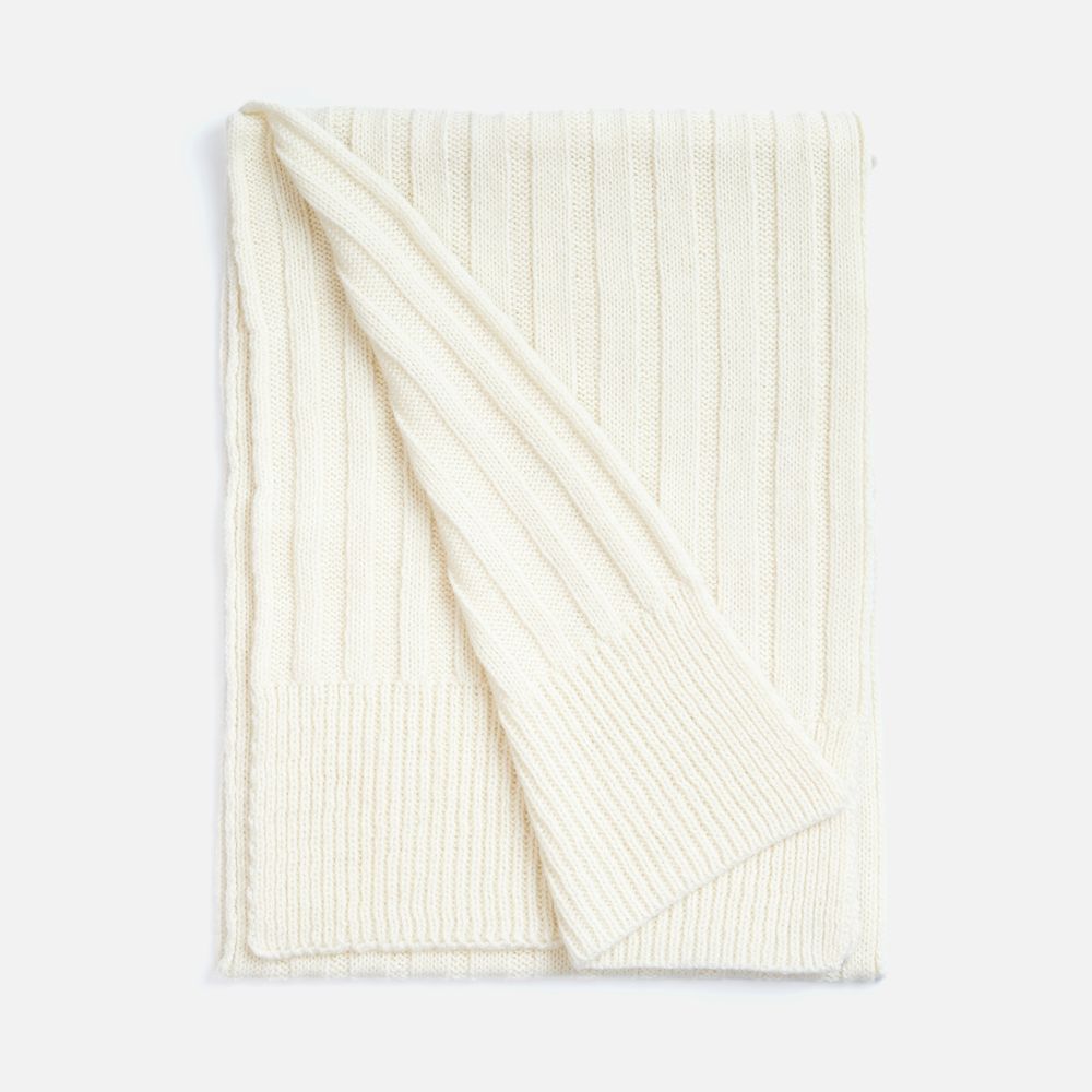 Шарф Bellish, белый (ванильный)-1