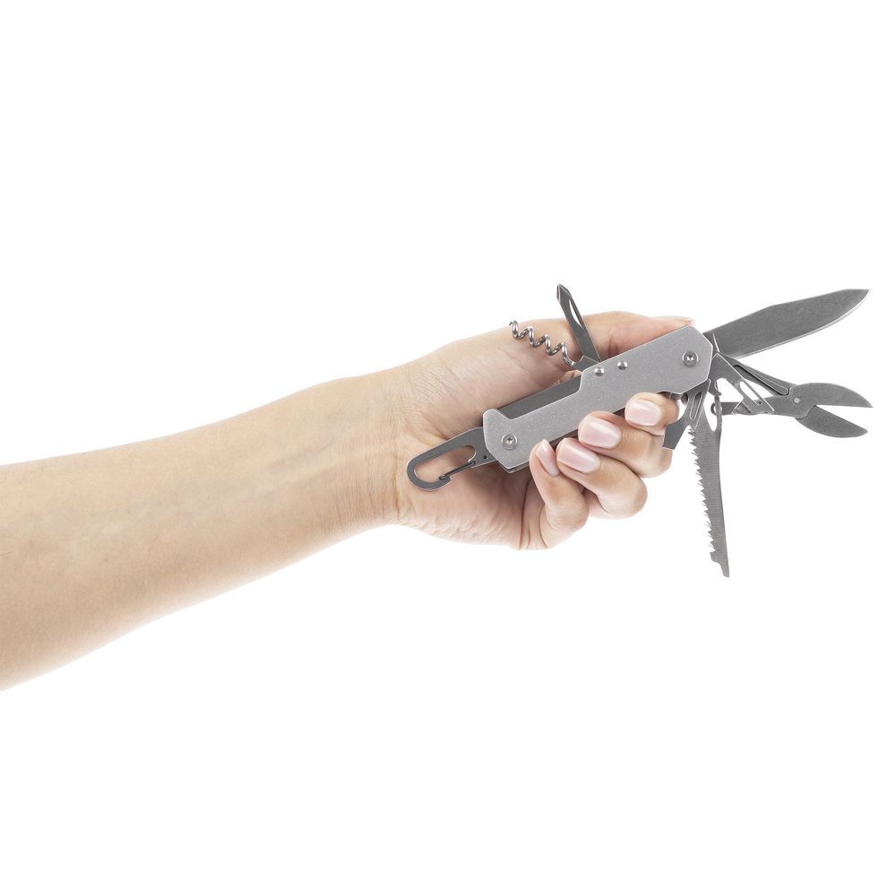 Туристический нож Liten Halp, серебристый-2