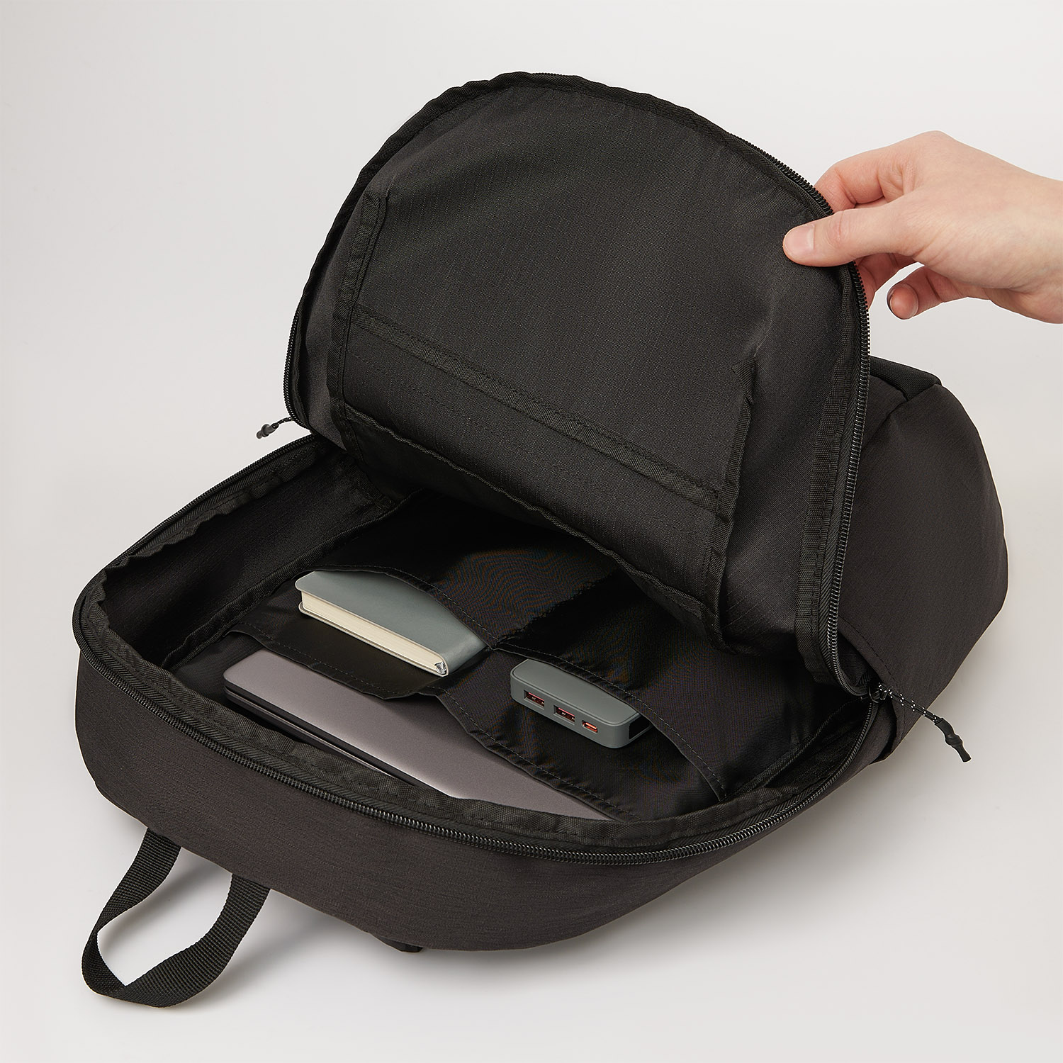 Рюкзак Морис (Moris), черный-8