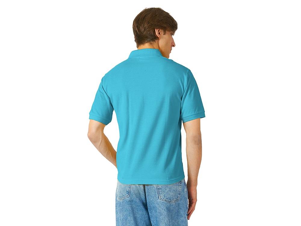 Рубашка поло Boston 2.0 мужская, лазурный-2