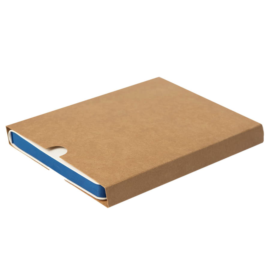 Ежедневник недатированный Stellar, А5, белый, кремовый блок  в линейку, с темно-синим обрезом, белый, темно-синий-9