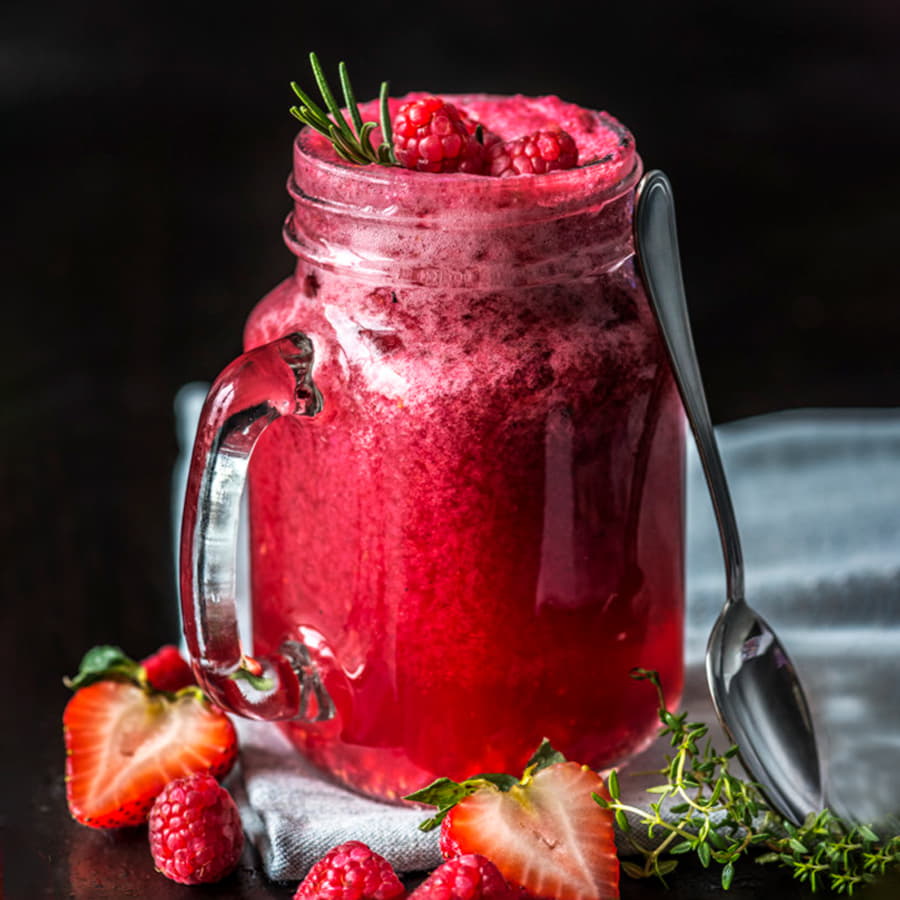 Кружка-банка COCTAIL, прозрачный-2