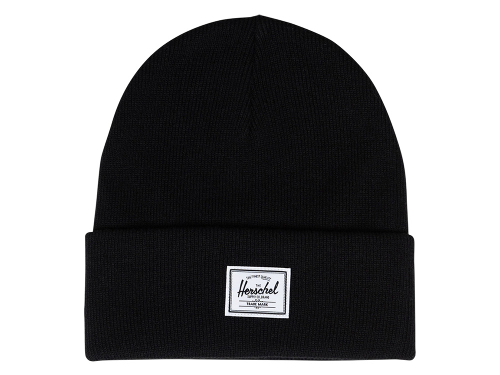 Шапка Herschel Elmer - сплошной черный-0