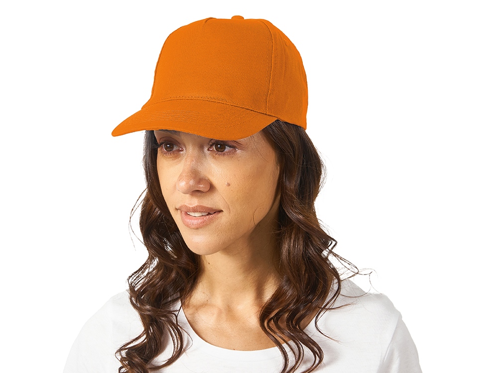 Бейсболка Memphis 5-ти панельная, оранжевый-2