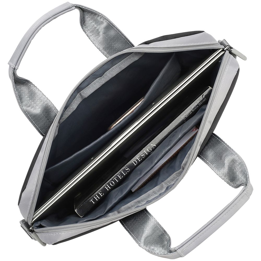 Сумка для ноутбука L245, светло-серая-3