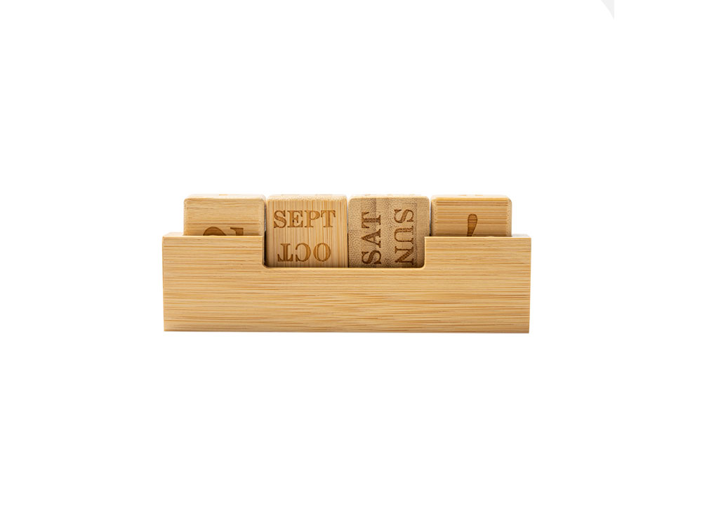 Календарь настольный вечный MEDUS, бежевый-3