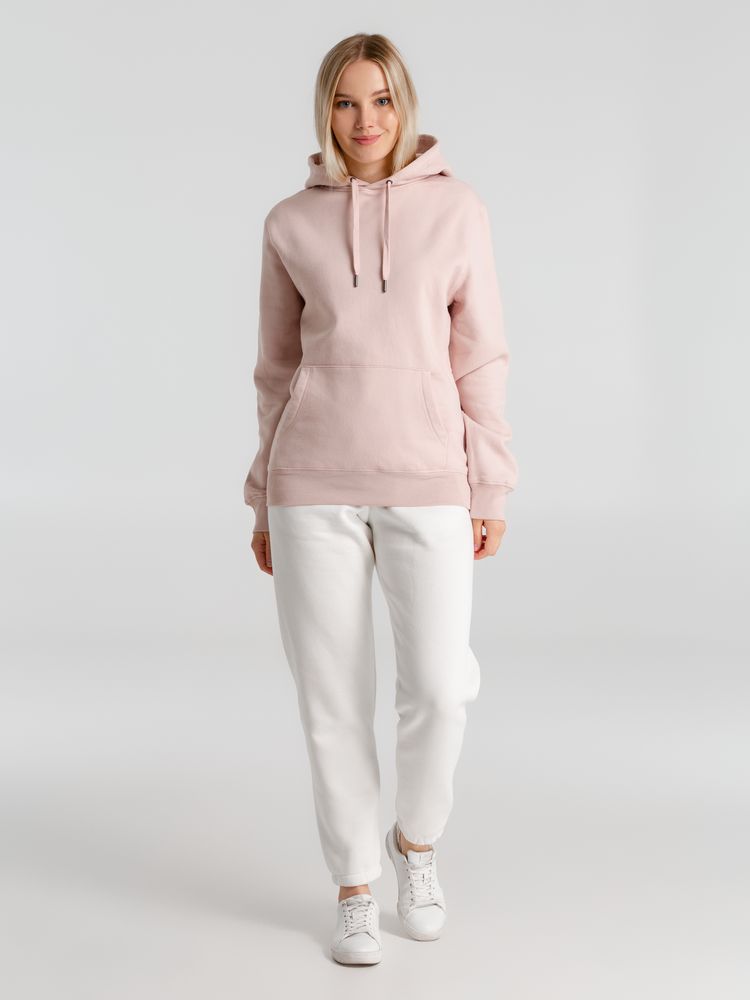 Толстовка с капюшоном унисекс King, розовая-2