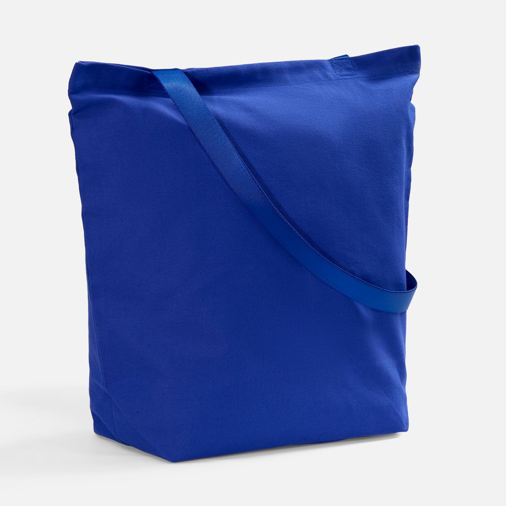 Шопер B5, синий с синими ручками-0