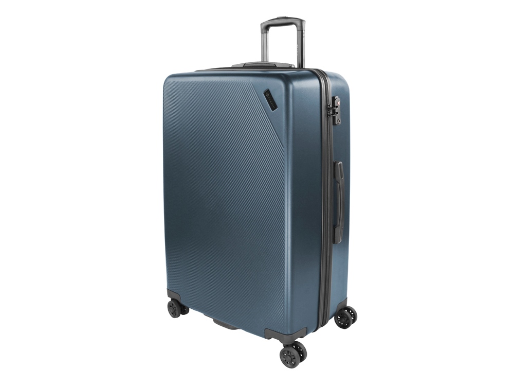 Чемодан BUGATTI Kallisto, синий, АБС-пластик, 50,5х30,5х74 см, 100 л-0