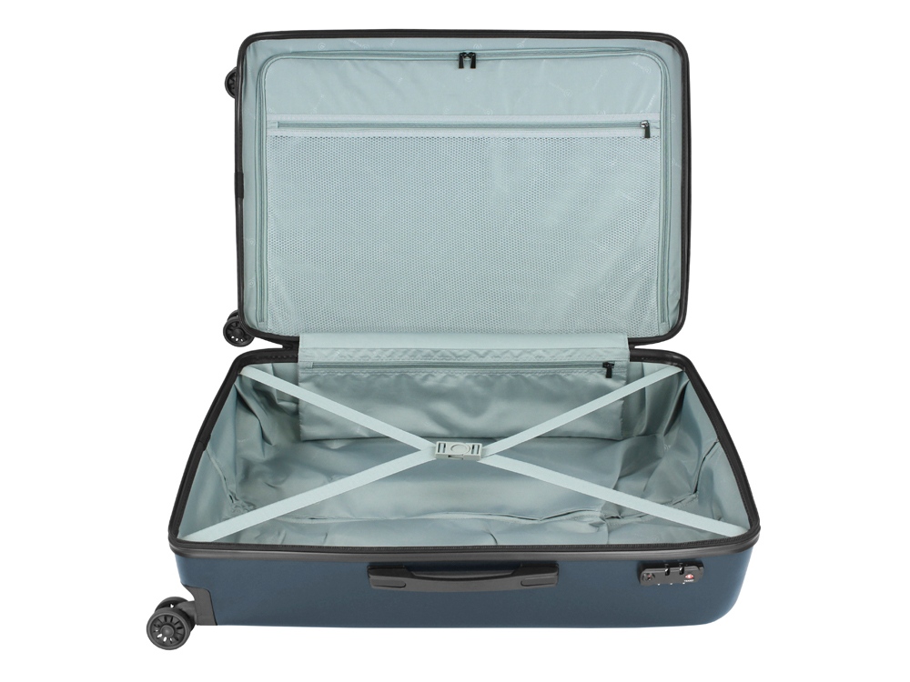 Чемодан BUGATTI КАЛЛИСТО | KALLISTO, синий, АБС-пластик, 50,5х30,5х74 см, 100 л-1