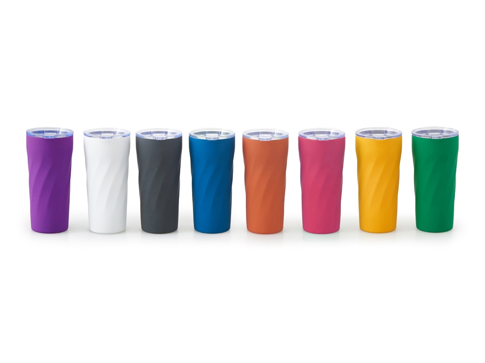 Подарочный набор FAMILY с термосом и термокружкой, фиолетовый-4