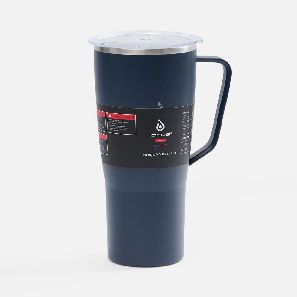 Термостакан Kasumigaoka, темно-синий-4