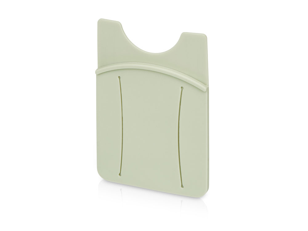 Картхолдер для телефона с держателем Trighold, оливковый-0