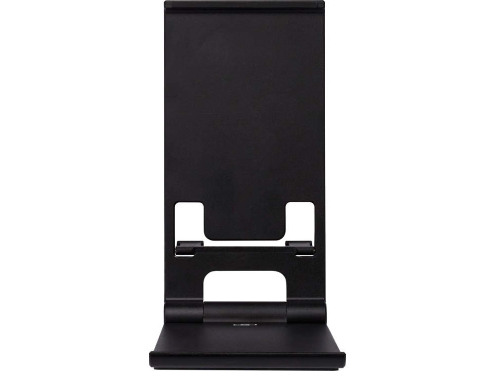 Тонкая алюминиевая подставка для телефона Rise, черный-2