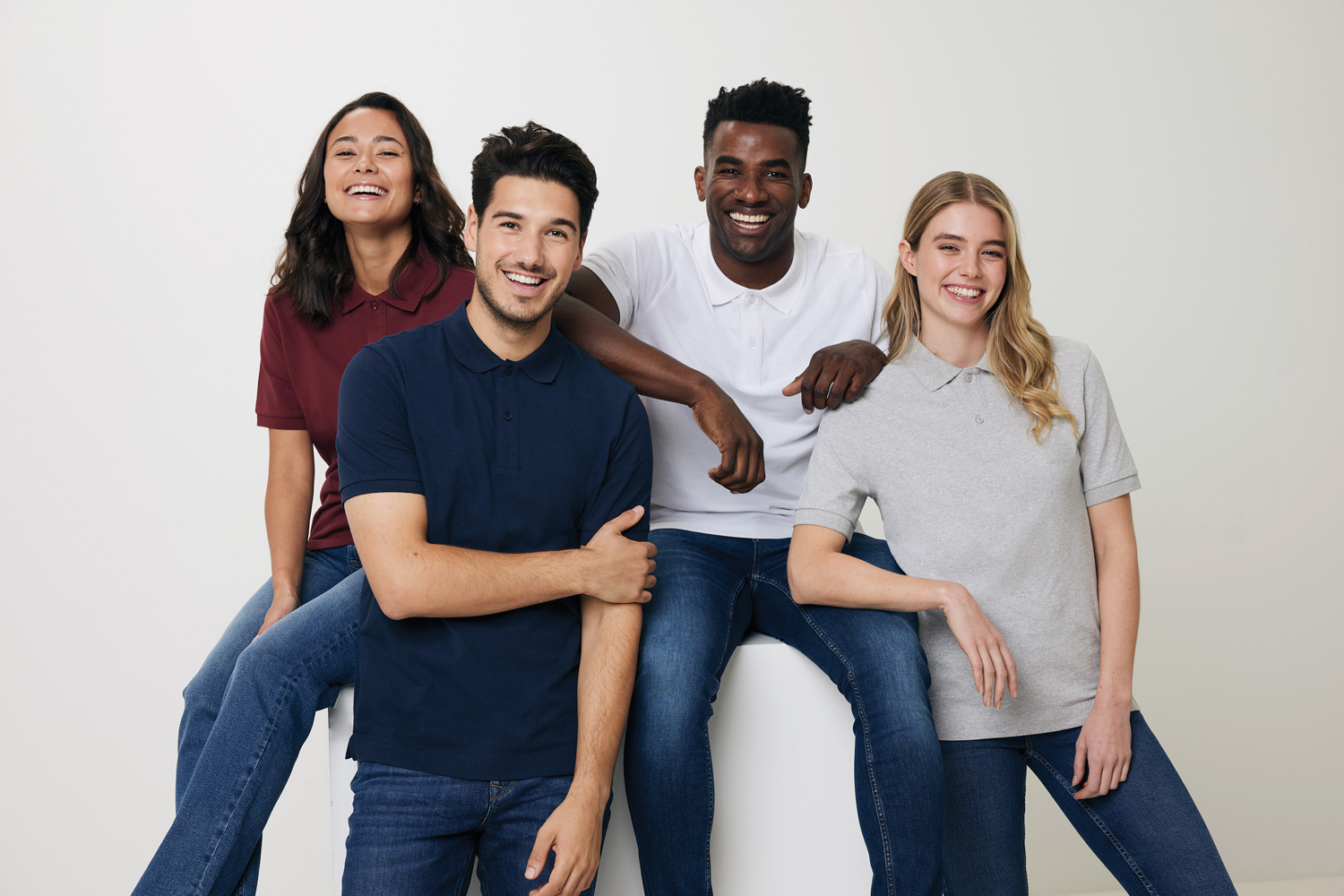 Рубашка поло Iqoniq Yosemite из переработанного хлопка-пике, унисекс, 220 г/м²-8