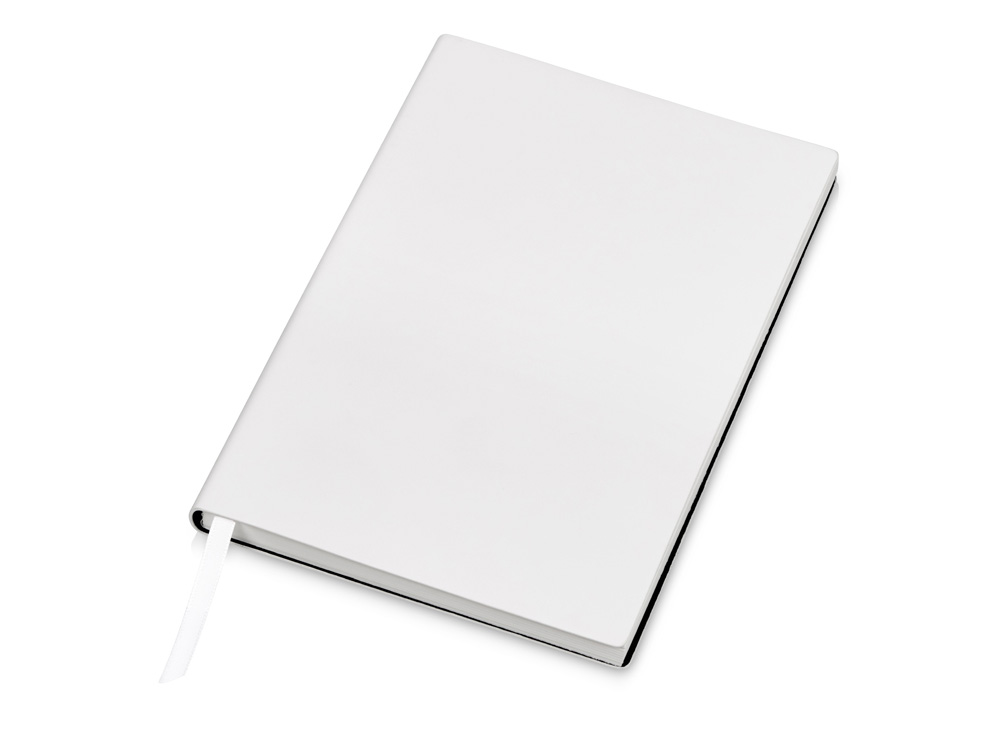 Бизнес-блокнот C1 софт-тач, гибкая обложка, 128 листов, белый-0