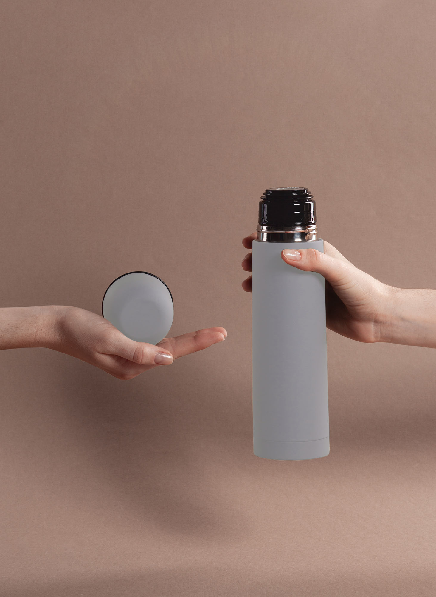 Термос "Крит" 500 мл, покрытие soft touch-1