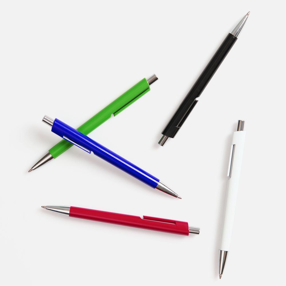 Ручка шариковая Dominanta Color, темно-синяя-5