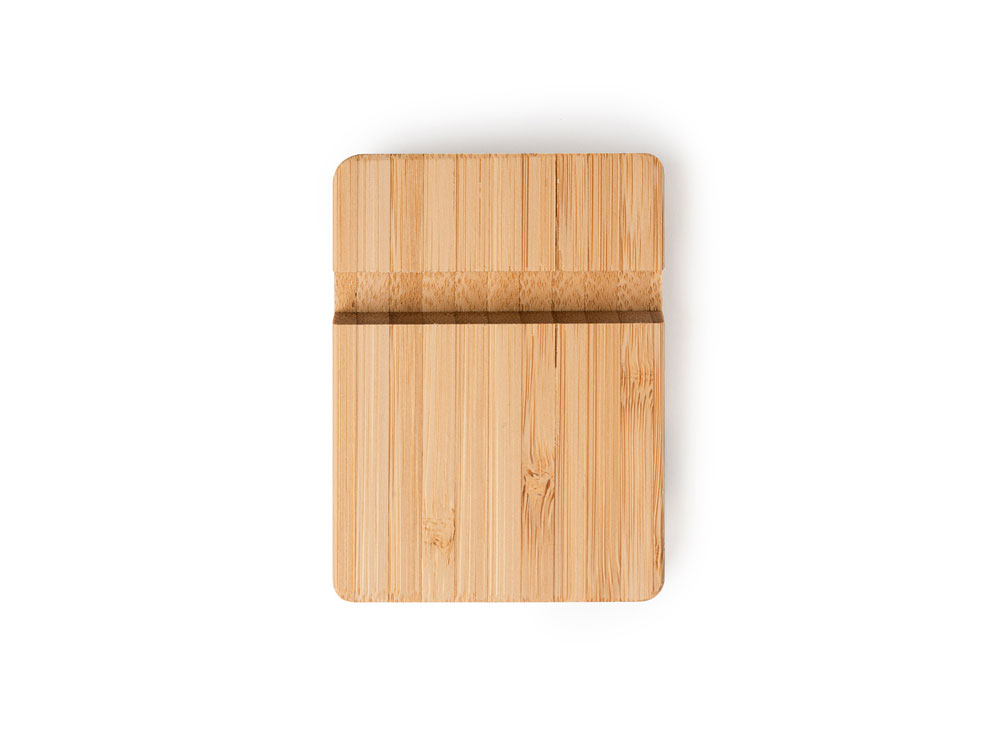 Подставка из бамбука ANTIX для мобильных устройств, планшетов или смартфонов, бежевый-5